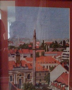 A MINARET EGERBEN-általam   Gobelin kép