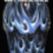 blue flame design