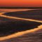 Wadden Island Estuary at Sunset, The Netherlands