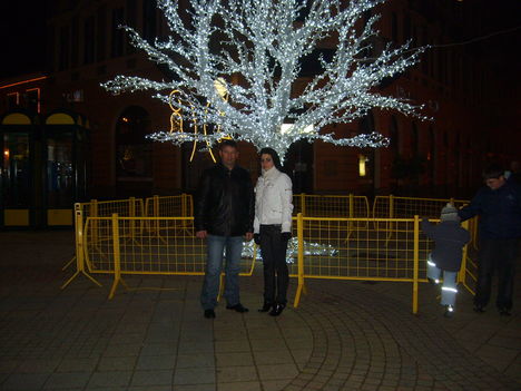 Lányommal 2009 Karácsony Debrecen