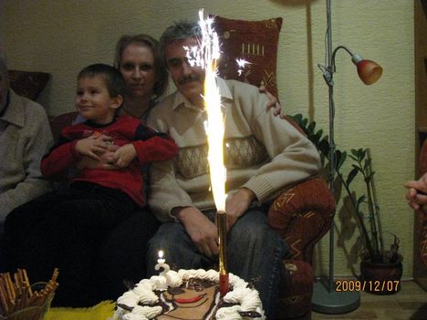 Martin 3. szülinapja a Győri mamáéknál