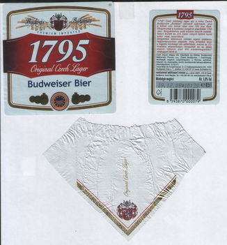 1795 budweiser bier