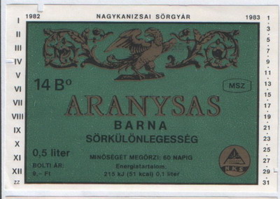 aranysas barna