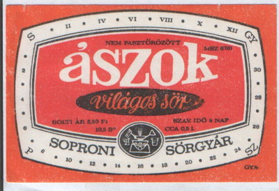 ászok világos sör 5,20 ft-1