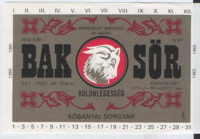 bak sör 15,60 ft