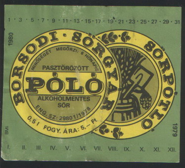 borsodi polo 5,00 ft