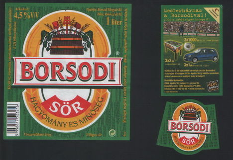 borsodi sör 1lit