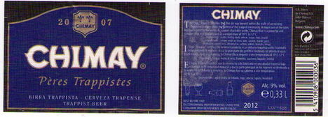 chimay kék 9%