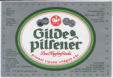 gilde pilfener