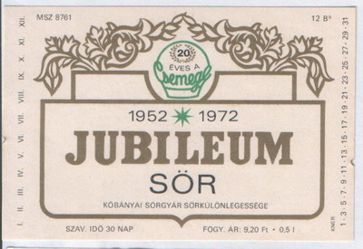 jubileun sör