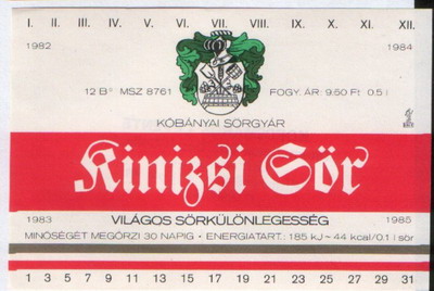 kinizsi sör-13