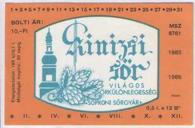 kinizsi sör-3