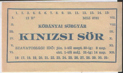 Kinizyi sör-1