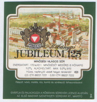 köbányai jubileum 125