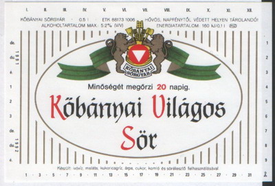 kőbányai világos sör-10