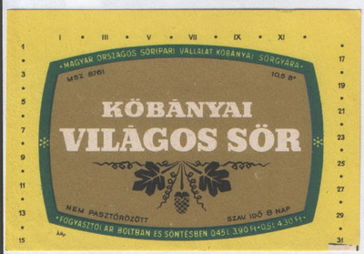 kőbányai világos sör-3