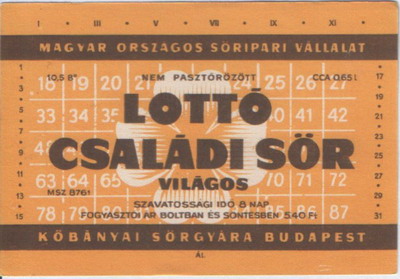 Lottó családi sör-1