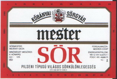 mester sör