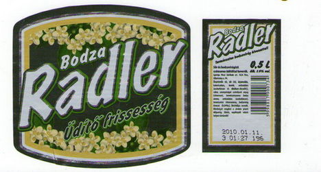 radler bodza hordó