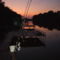 A Horgásztó naplementénél