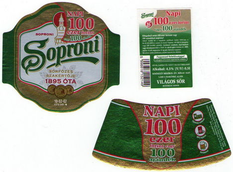 soproni napi 100