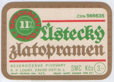 ustecky zlatopramen