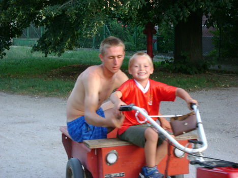 Apa és fia:)