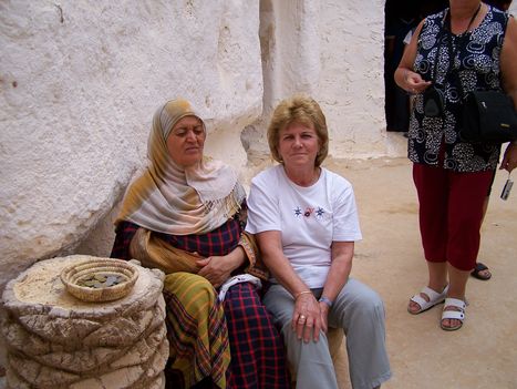 Berber asszonnyal