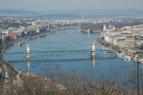 Duna felülnézetből