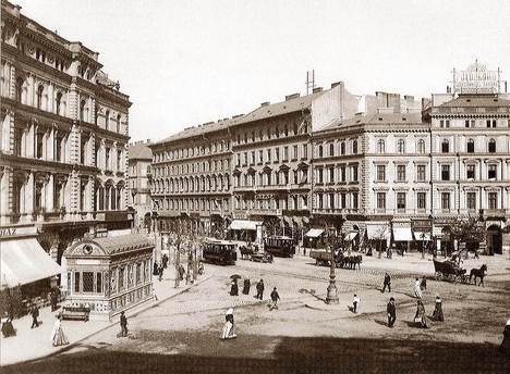Budapest Oktogon 1896