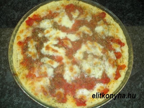 Burgonya pizza