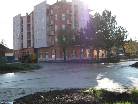 Uj lako épület a Zmaj Jovina és a N.Front