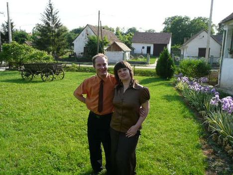 Házunk elött 2009 elején