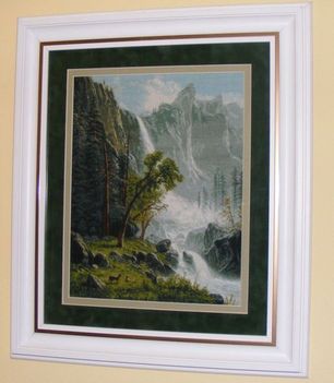 Albert Bierstadt - Waterfall Cascada