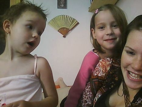 Liuci, Fannika, Ginike Unokáim 2009.