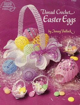 Thread Crochet Easter Eggs