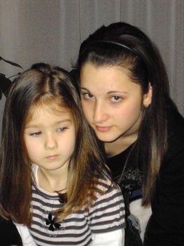 Fanni és lányom Alexandra