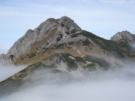 Már a Kopa Kondracka csúcson - Szemben a Giewont.