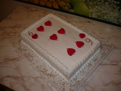 Kártya torta