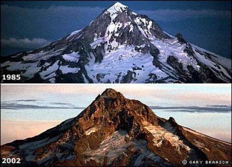 Mont Hood, Oregon, 1985 és 2002