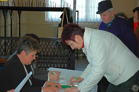 Választás Szany, 2010. április 11.