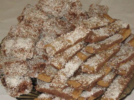 linzer rudacska,kókuszkocka