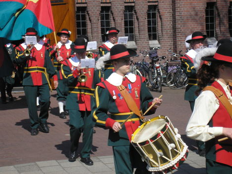 Hollandia Vorstenbosch zászló avatás 023