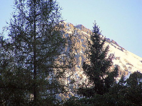 A szállásunkról nyíló panoráma Cavaéesében