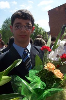 Virágcsokorral
