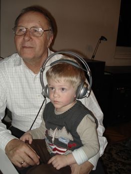 zene hallgatás Papával