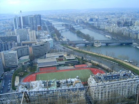 Kilátás az Eiffel-toronyról