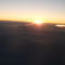 Napkelte a repülőn