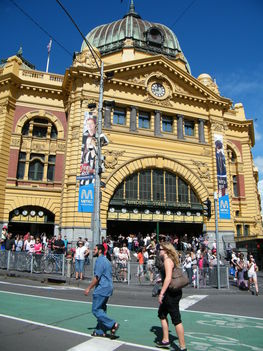 Flinders Station Melbourneben