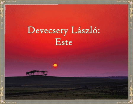 Devecsery László-Este